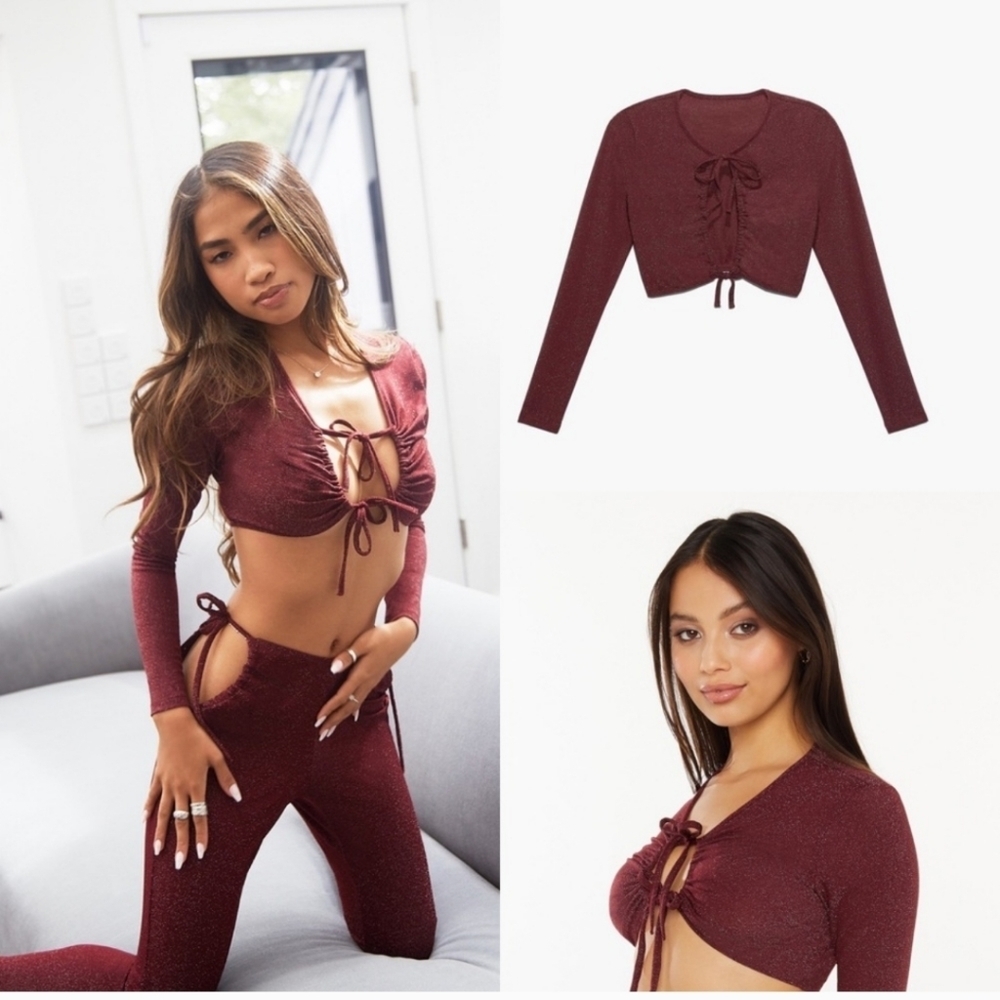 Savage x Fenty  Shine Legging with Tie L
